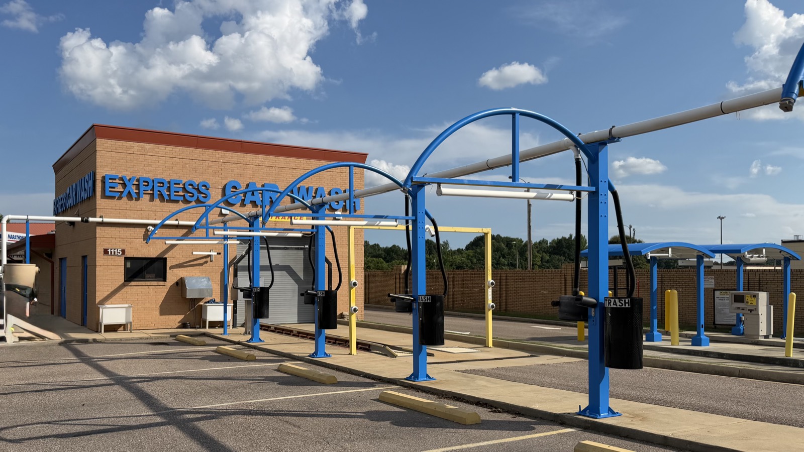 Titan Auto Wash express car wash at Maxwell AFB, Montgomery AL